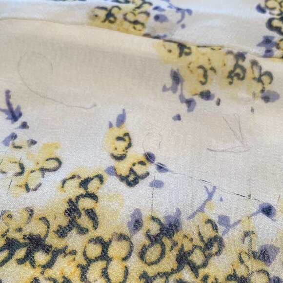 NWT JOIE Flowy Floral Print Silk Maxi Dress Size Small - Picture 14 of 15